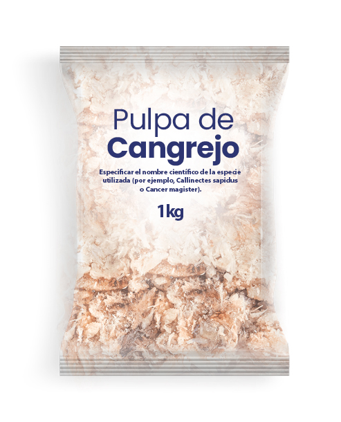 Pulpa de cangrejo